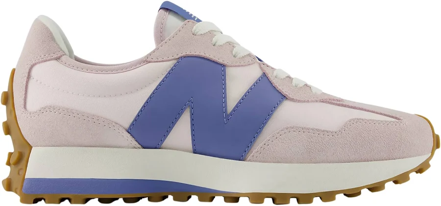 New Balance Women's 327 Low-Top Suede and Leather Trainers