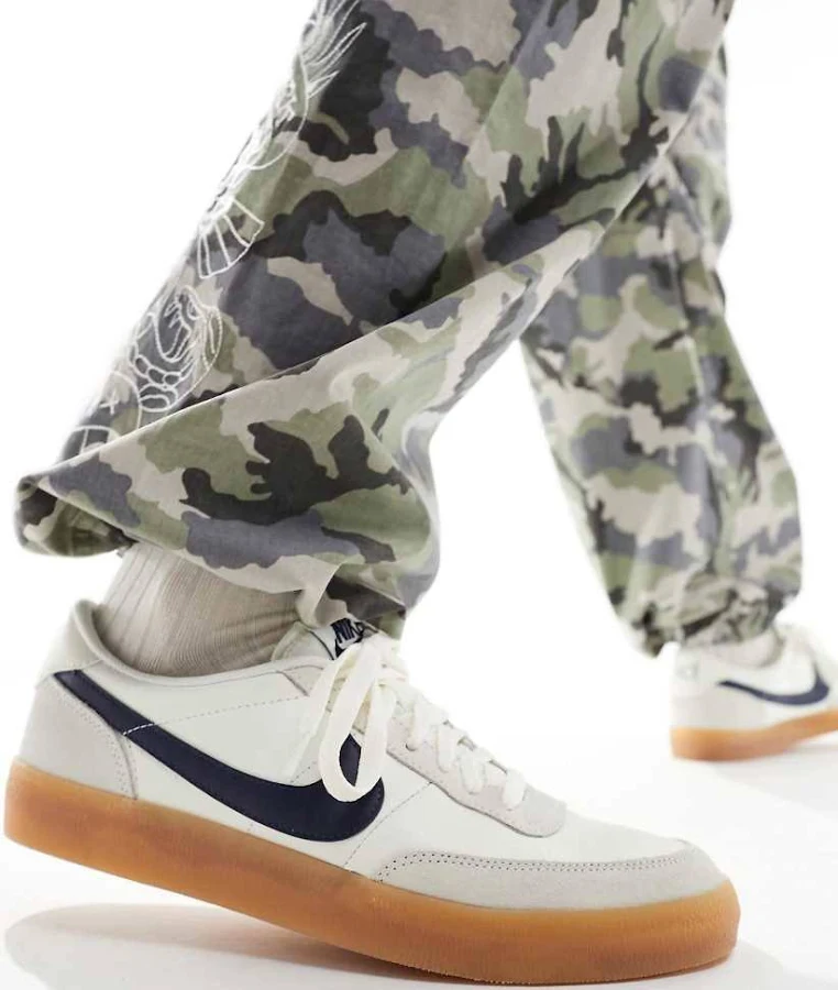 Nike Killshot 2 leather sneakers in white and navy