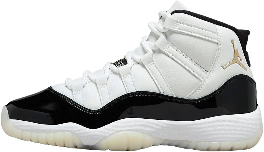 Jordan Air 11 Retro Dmp Defining Moments - White/black/metallic Gold