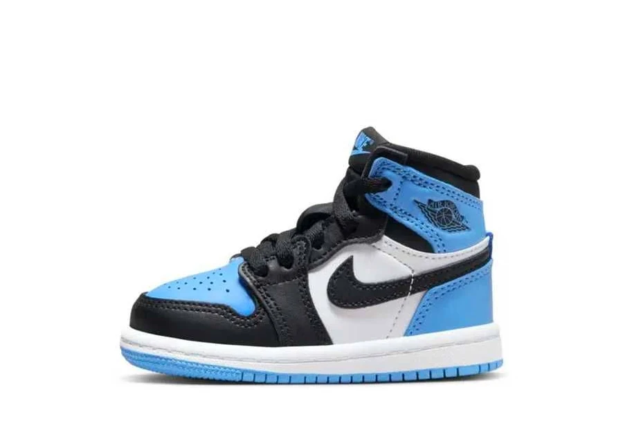 Nike TD Air Jordan 1 Retro High OG "University Blue/UNC Toe"