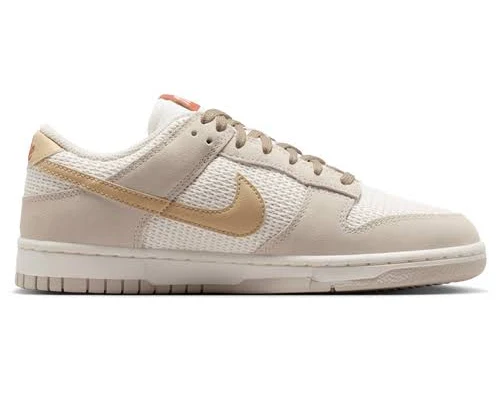 Nike Womens Dunk Low SE - Shoes Lt Orewood Brn/Sail/Linen Size 07.0