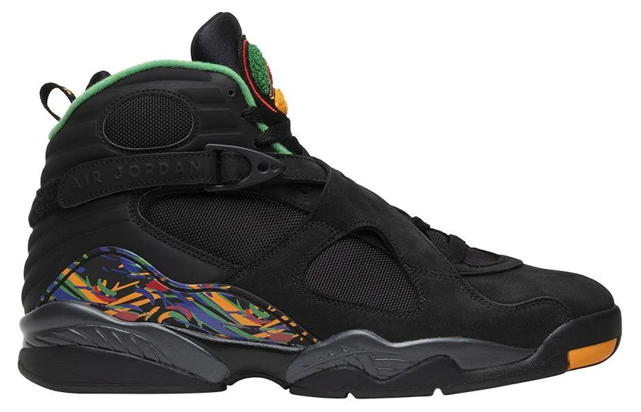 Air Jordan 8 Retro 'Tinker - Air Raid' | Black | Men's Size 12