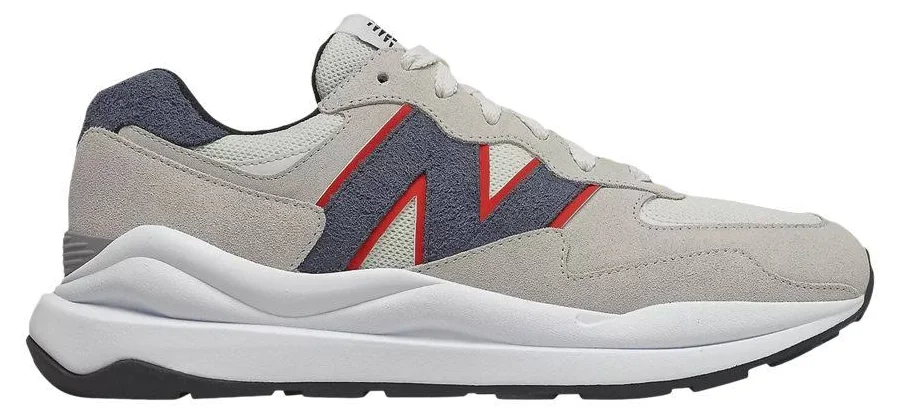 New Balance 57/40 'White Navy' | Cream | Men's Size 5