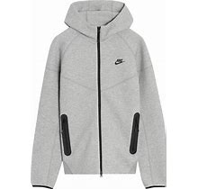 Nike Sportswear Tech Fleece Windrunner Full-Zip Hoodie Dark Grey Heather / Black (2023) - M (Fastest)