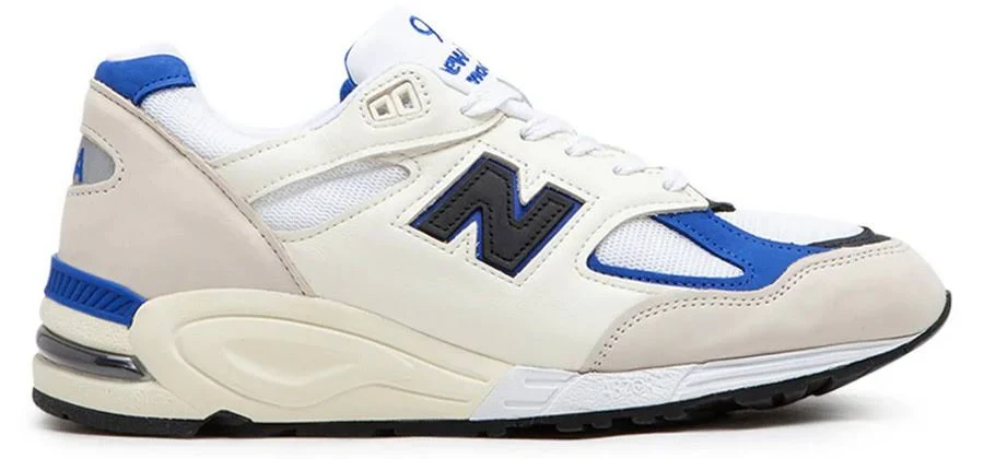 Balance 990v2 Teddy Santis Made In Usa White Blue