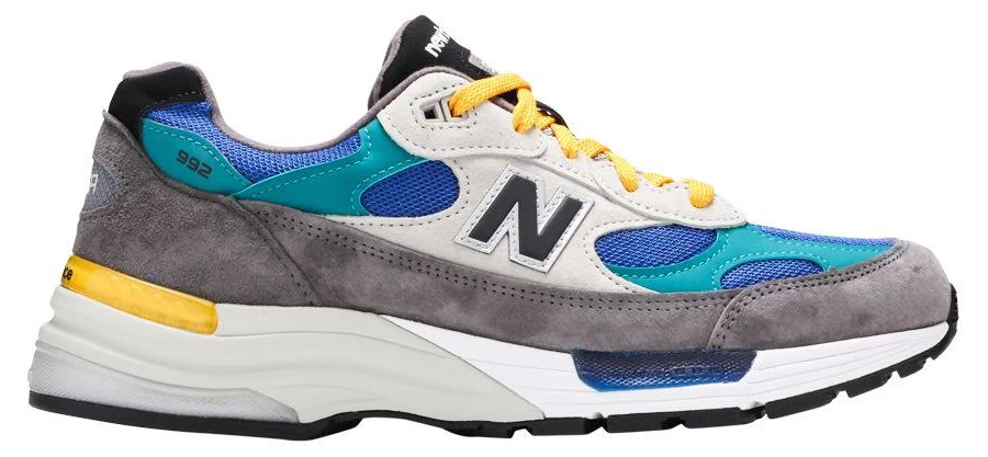 New Balance 992 Made in USA 'Colorblock' | Grey | Men's Size 11