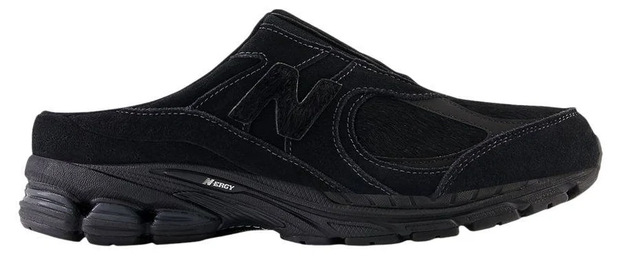 New Balance 2002R Mule 'Triple Black' | Men's Size 8