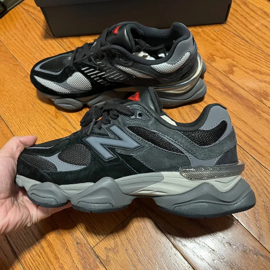 Balance 9060 Black Castlerock Unisex Size M5.5/w7-m6.5/w8