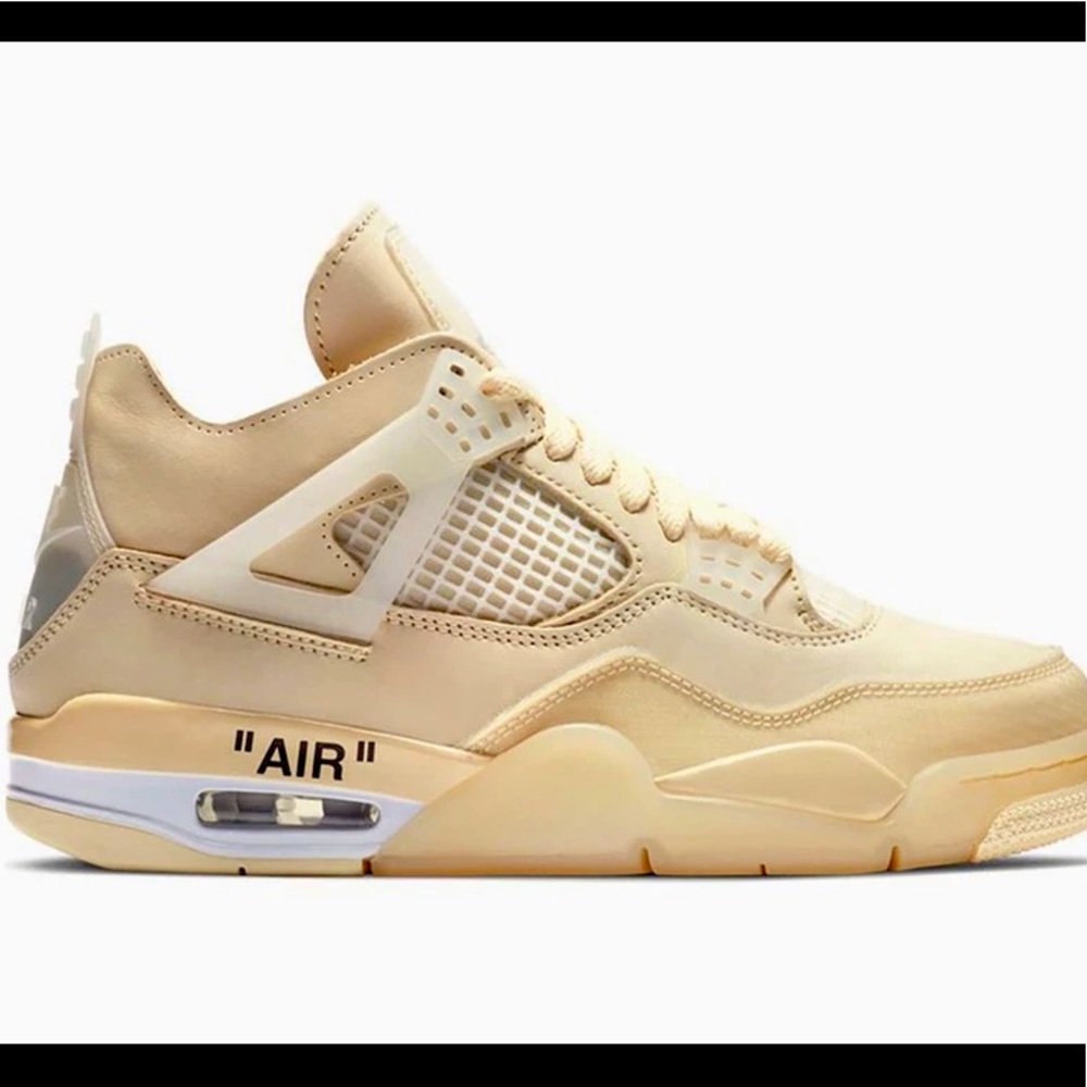 Jordan 4's off white sails