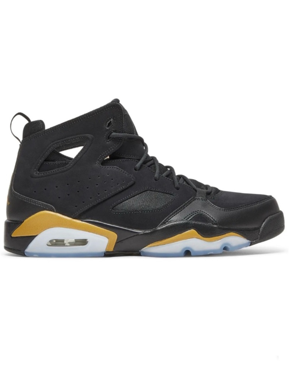 Jordan Flight Club 91 Black Metallic Gold Mens size 10.5 NEW!