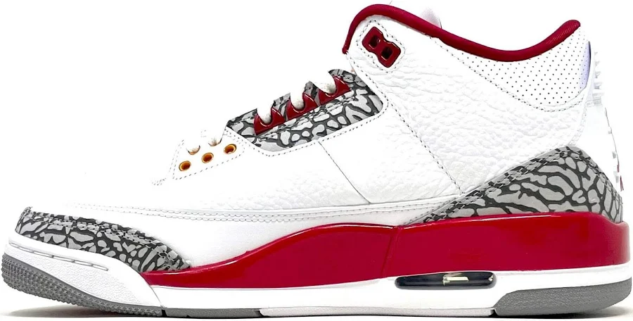 Jordan 3 Retro Cardinal Red