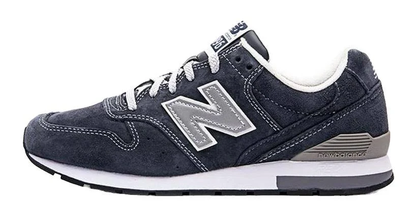 New Balance 996 Deep Blue Athletic Men Sneakers - Gray