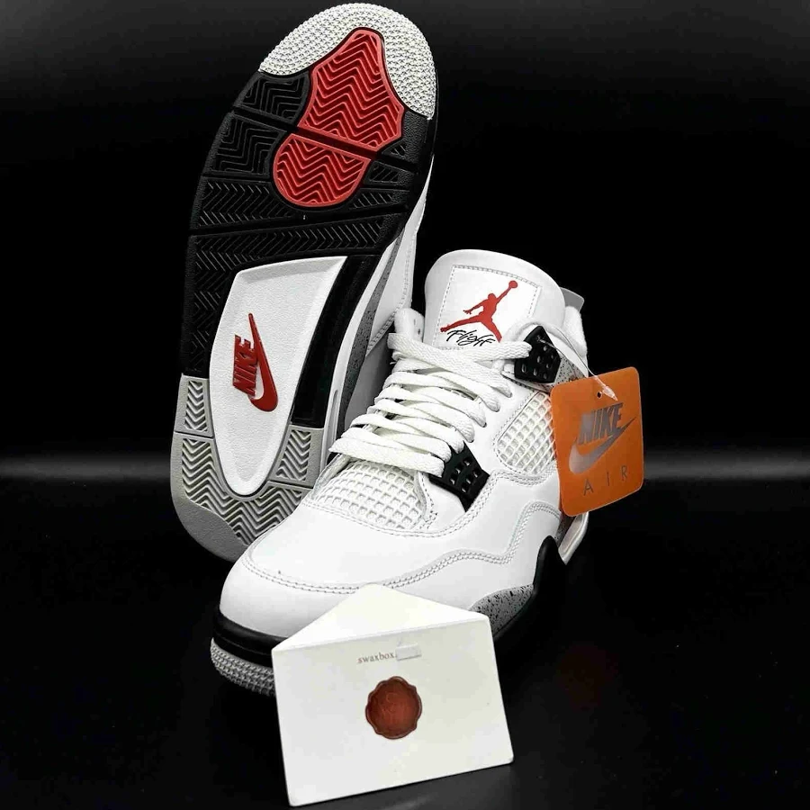 Air Jordan 4 Retro OG White Cement 2025 FV5029-100