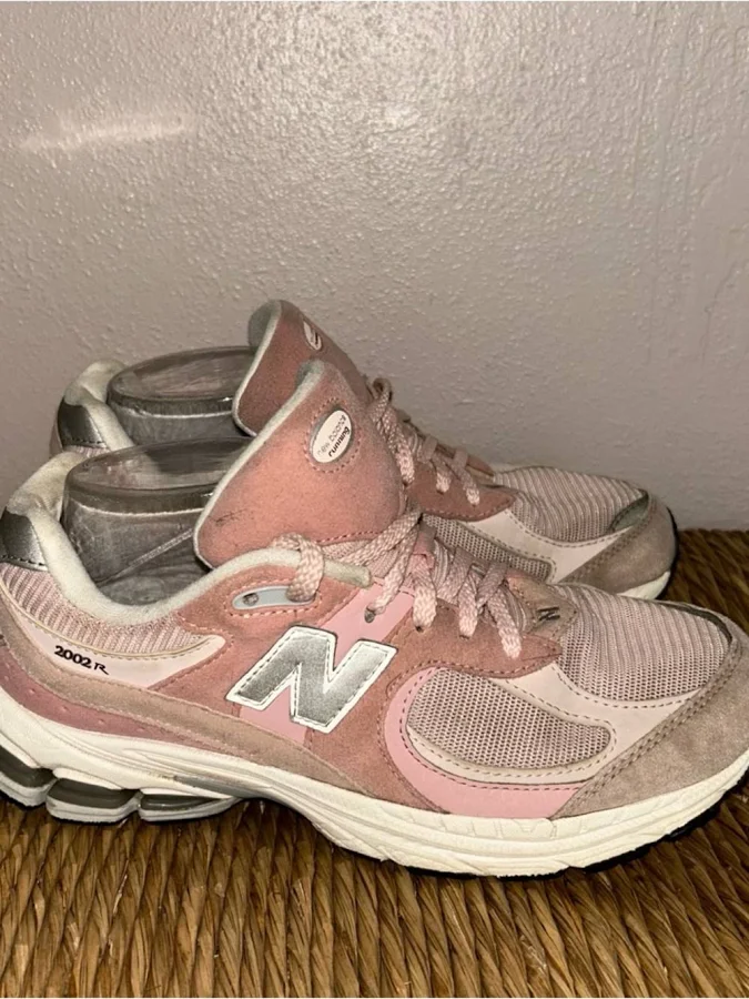 New Balance Shoes | New Balance 2002r Pink Sand Women's 2002r Sneakers | Color: Cream/Pink | Size: 7 | Abneykimberly9's Closet