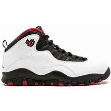 Air Jordan 10 Retro Double Nickel Sneakers - Unisex - Calf Leather - 10.5 - White