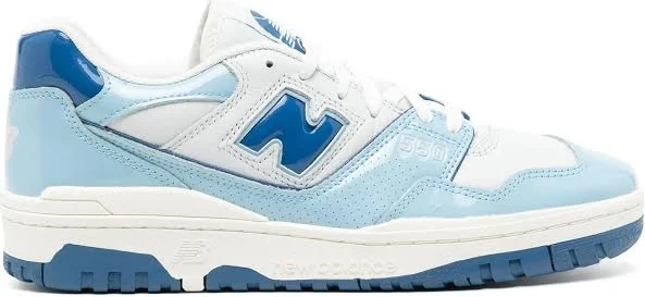 New Balance Unisex 550 in Blue/White Leather