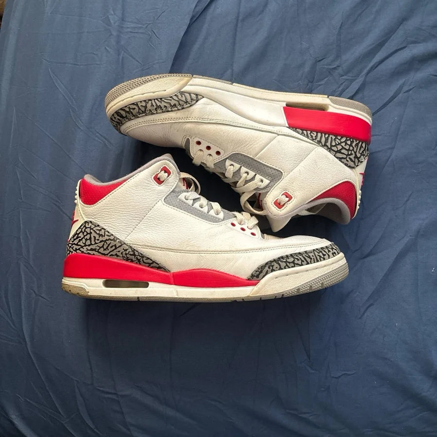 Air Jordan 3 Fire Red Men's