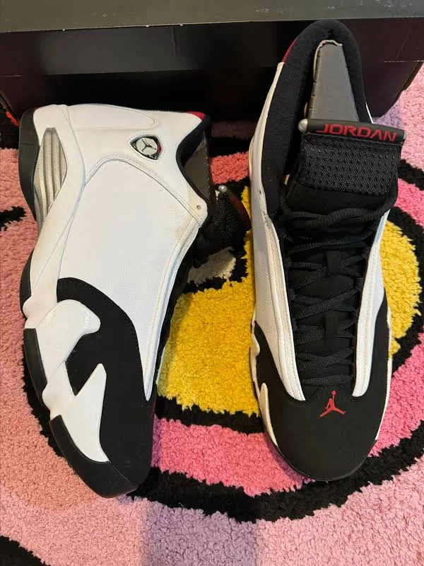 Men's Air Jordan 14 Retro 'Black Toe