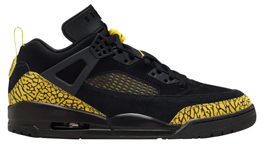 Air Jordan Spizike Low 'Thunder' | Black | Men's Size 14