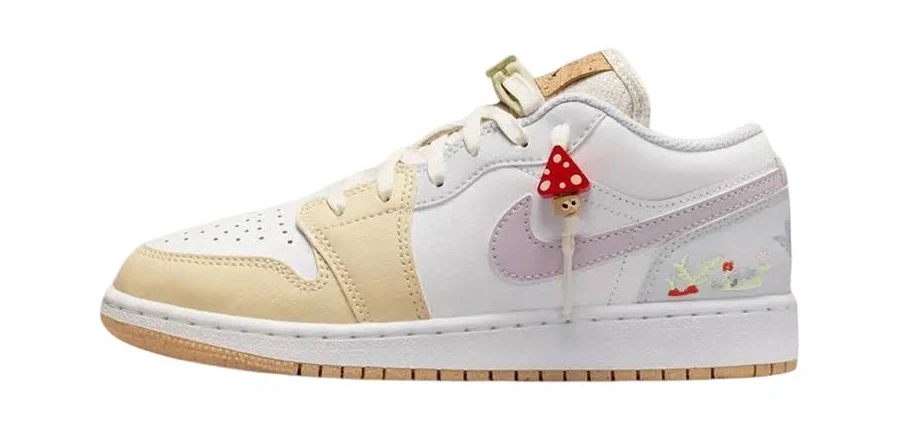 Nike GS Air Jordan 1 Low "Mushroom"