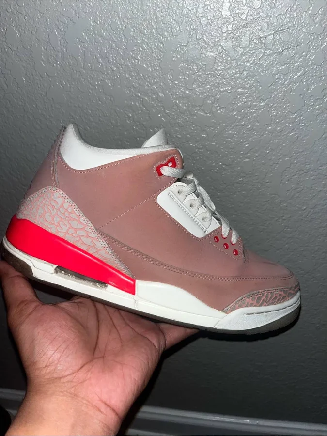 Jordan Shoes | Jordan 3 Rust Pink | Color: Pink/White | Size: 10.5 | Justinpowell371's Closet