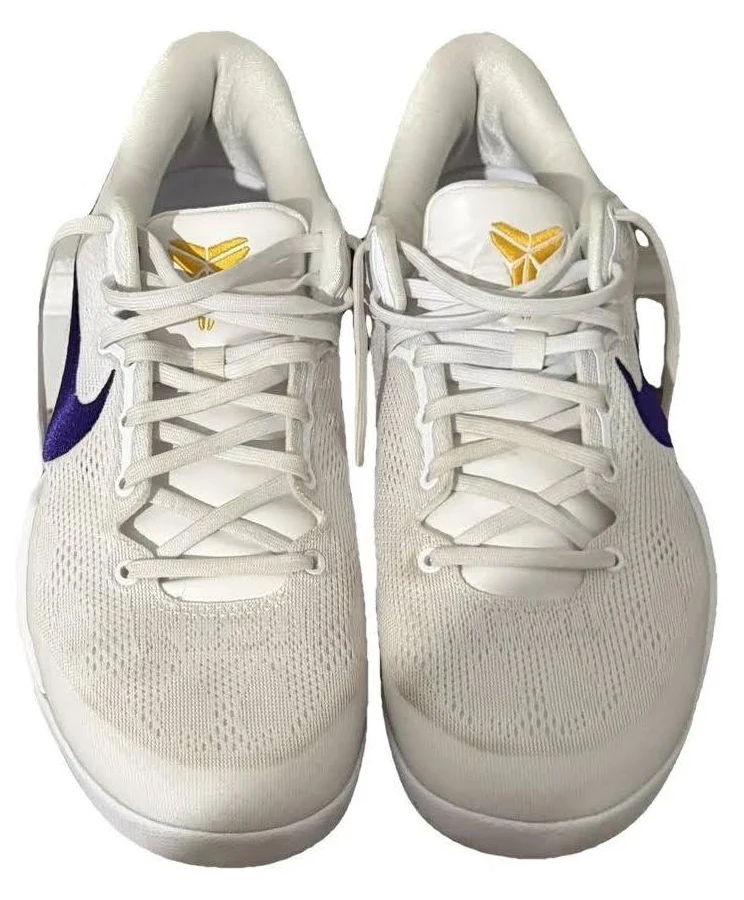 Nike Kobe 11 Elite Low Trainers White/Purple Size 11.5 US