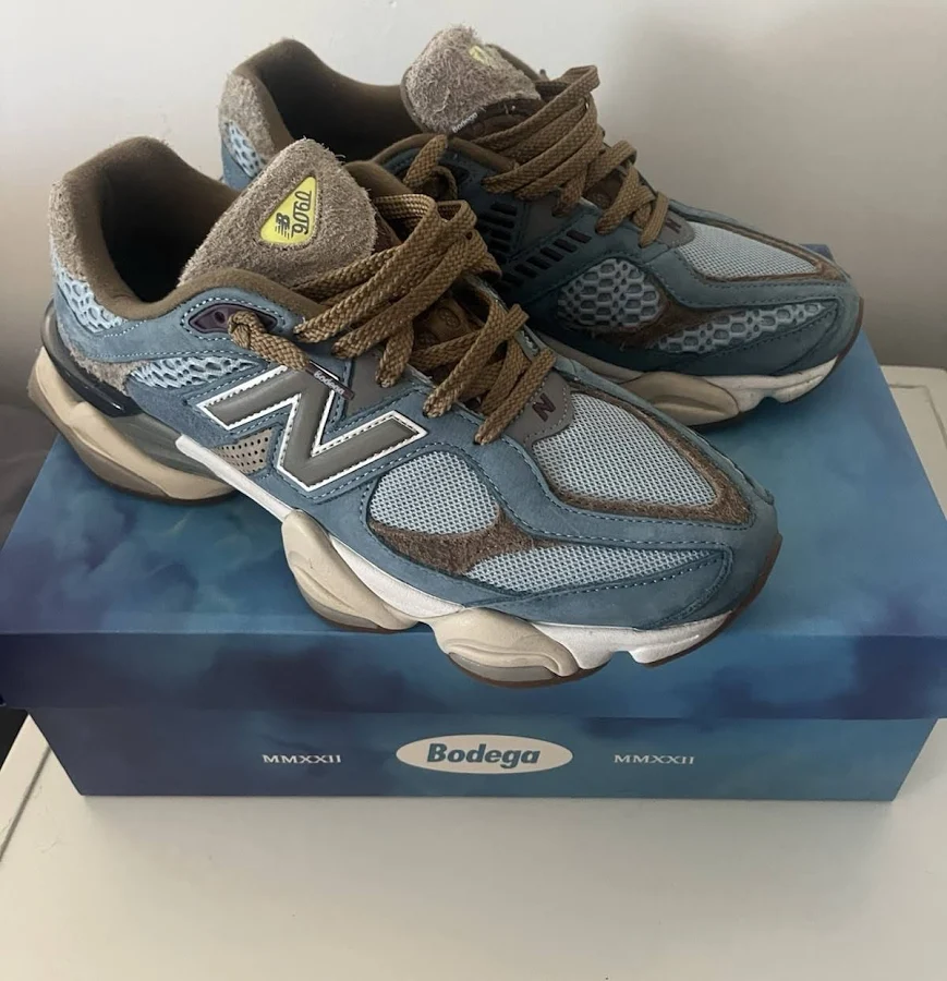 Balance X Bodega 90/60 Age Of Discovery Blue Brown Sneakers U9060bd1