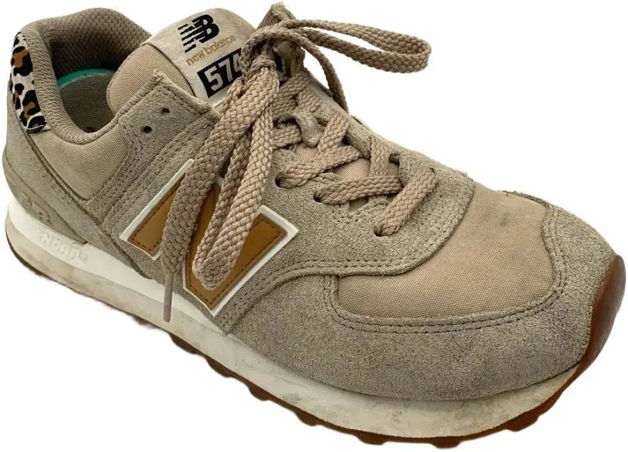 Balance Women's 574 Sneakers Tobacco Leopard