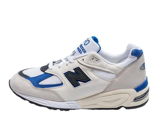 New Balance Teddy Santis X 990v2 Made In Usa Men Sneakers - White/blue