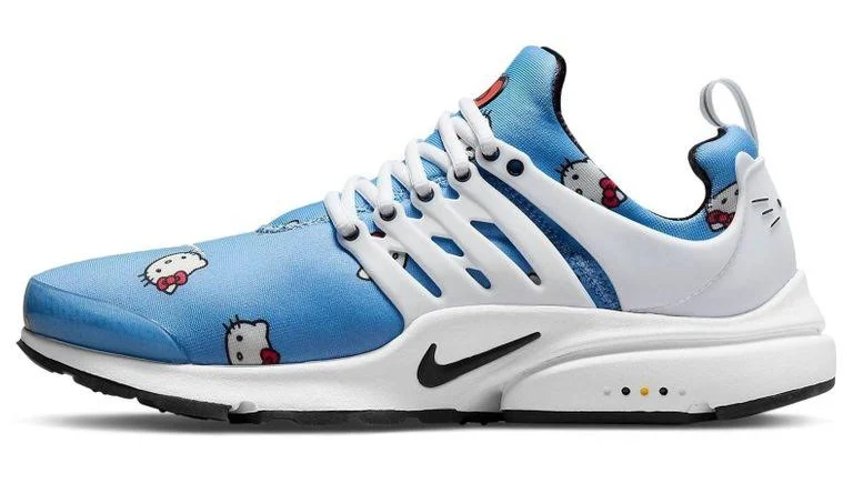 Nike Men's Hello Kitty X Air Presto 'University' - Blue - Low-top sneakers - 9.5