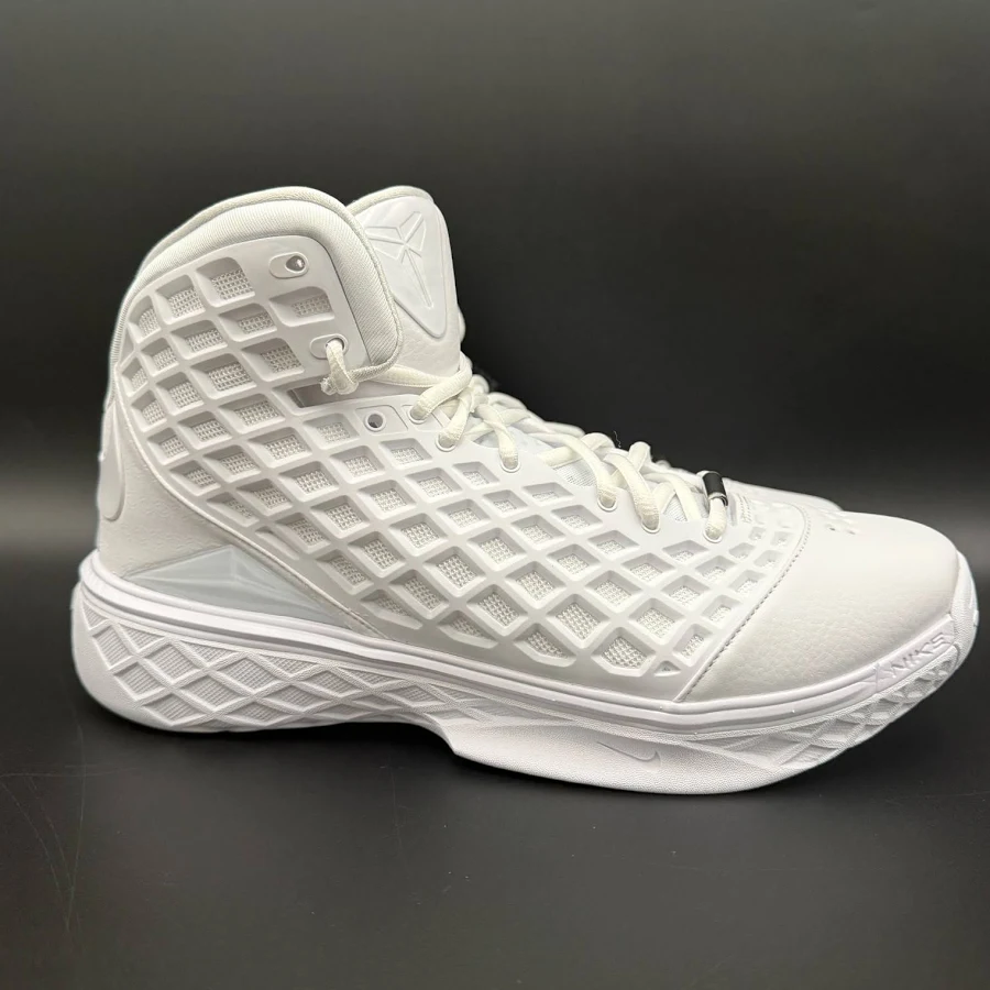 Nike White Kobe 3 Protro Halo Basketball Shoes Men HM4351-100