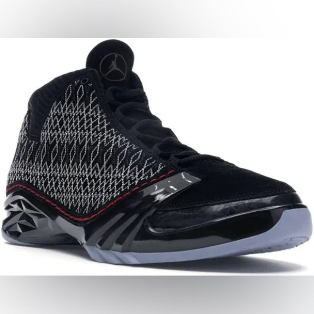 New 2008 Nike Air Jordan 23 Black Varsity Red Stealth Mens Size 9.5