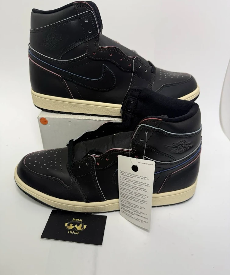 Jordan 1 Retro High Og Self Expression Men’s Size 12.5 Black