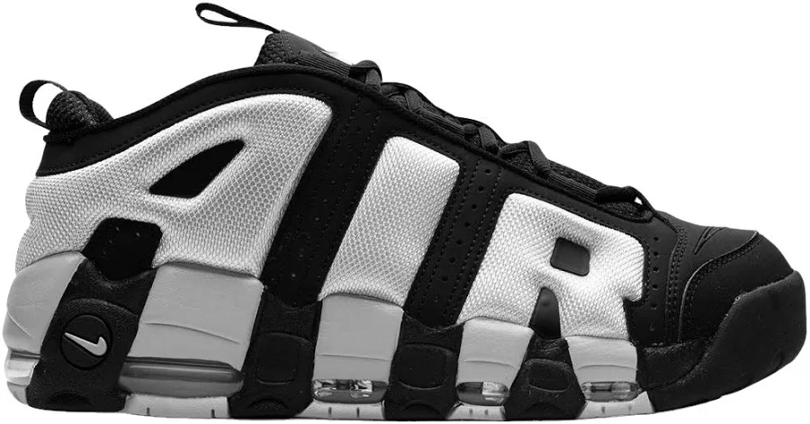 Nike Air More Uptempo Low Men Sneakers - Black