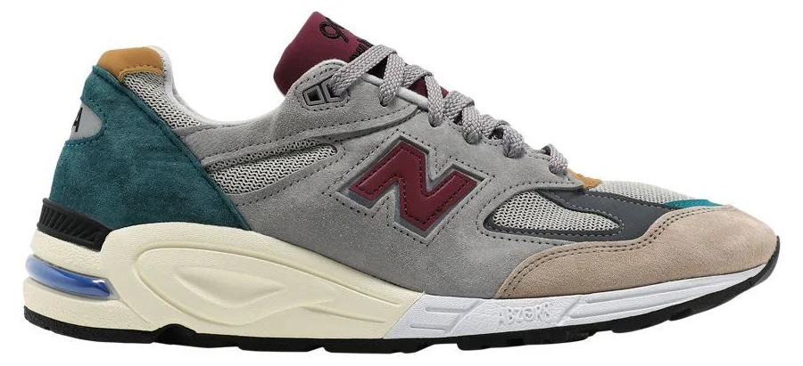 New Balance 990v2 Made in USA 'Grey Multi' | Men's Size 7.5
