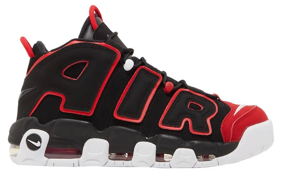 Nike Air More Uptempo '96 'Red Toe' | Black | Men's Size 6