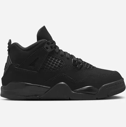 Nike Jordan 4 Retro "Black Cat" (Kids) | Black | Size: 29,5 | unisex | Sneakers | NAKED CPH