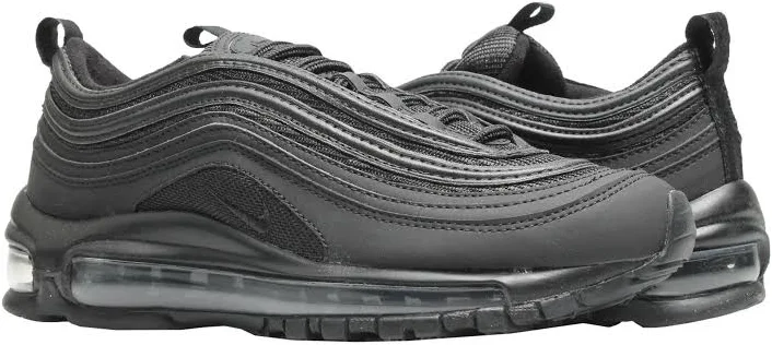 Nike Air Max 97 OG Big Kids Running Shoes Black/Black-Black 6.5