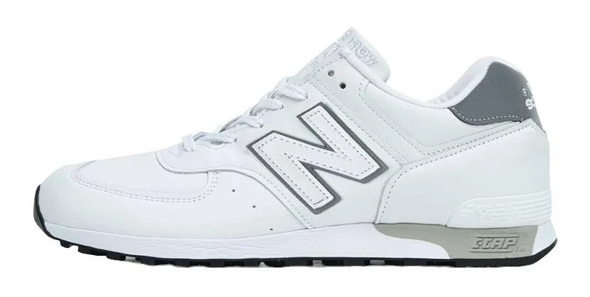 New Balance 576 Series Athletic Men Sneakers - White/black