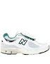 New Balance 2002r Man Sneakers White Size 8.5 Leather, Textile fibers