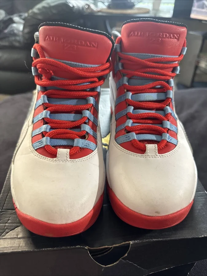 Nike Air Jordan X 10 Retro Chicago Flag City Pack Bulls 310805-114