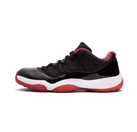 Jordan Mens Air Jordan 11 Retro Low Bred 528895 012 from Stadium Goods, Men's, Size: 11.5