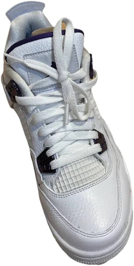 Jordan 4 Retro Mid Purple Metallic 6y Worn Once