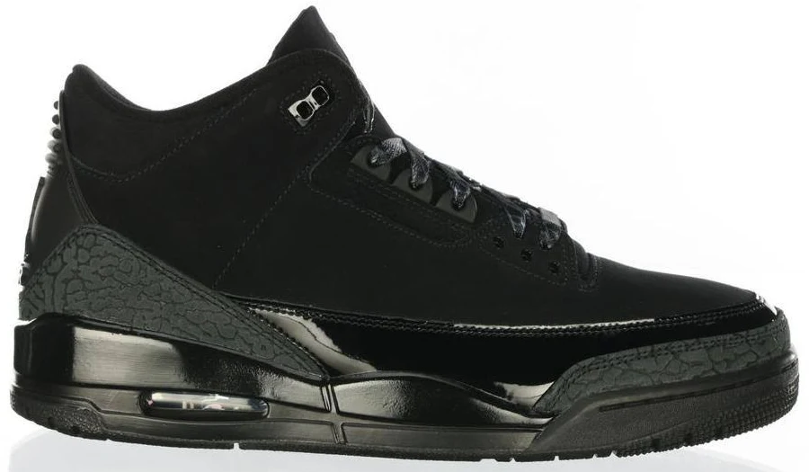 Air Jordan 3 Black Cat 2025