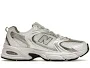 New Balance 530 Blanco Plateado Metálico