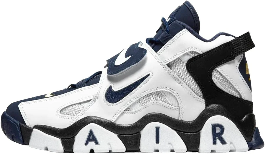 Nike Barrage Mid Men Sneakers - Blue/white/black