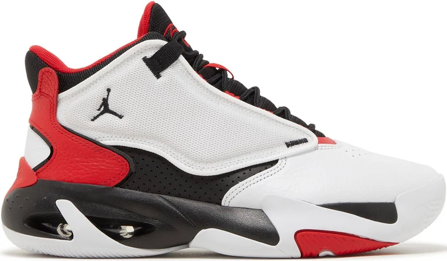 Air Jordan Max Aura 4 'White Black University Red' | Men's Size 7