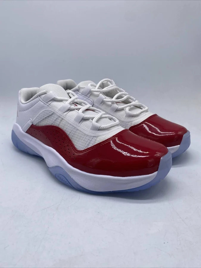 Jordan 11 Cmft Low White Gym Red 2023 Dn4180-116 Men’s Size 8.5-11.5
