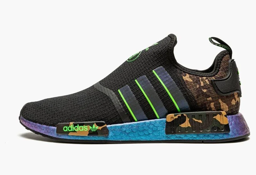 Adidas Men's Originals Nmd R1 S Fz5410 Size 9 - Black - Low-top sneakers - 10.5