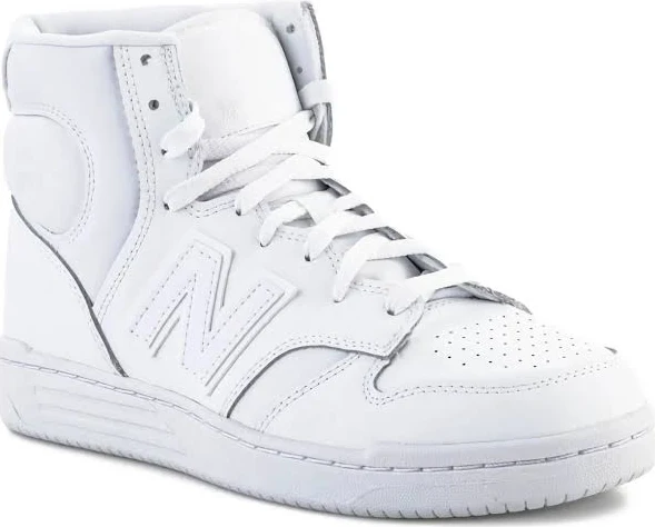 New Balance - 480 High "Triple White" sneakers - men - Fabric/Leather/Rubber/Polyurethane - 10.5
